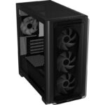 Carcasa ASUS A23 PLUS TG ARGB BLACK, RGB, Mid Tower, Black - Image 3