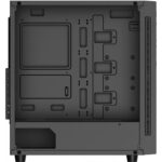 Carcasa DEEPCOOL Matrexx 55 Mesh, RGB, Mid Tower, Black - Image 4