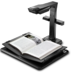 Scanner CZUR M3000 Pro, rezolutie 5246 x 3936 pixeli, 20MP, 300dpi, senzor CMOS, dimensiune maxima document A3, focalizare fixa, output JPG, PDF, Word, Excel, TIFF, pedala actiune, buton initiere scan, functie video, functie OCR
