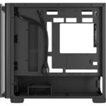 Carcasa ASUS A23 PLUS TG ARGB BLACK, RGB, Mid Tower, Black - Image 6