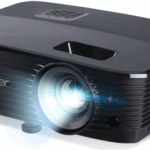 Videoproiector Acer X1129HP, DLP, SVGA 800*600, up to WUXGA 1920* 1200, 4.800 lumeni, 4:3/ 16:9, 20.000:1, dimensiune maxima imagine 300", distanta maxima de proiectie 12 m, boxa 3W, lampa 5.000 ore/ 15.000 ore Ecomode, 29 dB, 2.4 kg, 2*D-sub, composite video/ RCA, HDMI, PC audio, USB Ctrl (Mini-B)