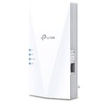 TP-link AX1500 Wi-Fi Range Extender, RE500X, 1 Port Ethernet Gigabit, 2 Antene interne, Standarde Wireless, IEEE 802.11a/n/ac/ax 5GHz, IEEE 802.11b/g/n 2.4GHz, frecventa 2.4, 5 Ghz, 300 Mbps at 2.4GHz, 1200 Mbps at 5GHz.