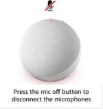 Boxa inteligenta Amazon Echo Dot 5 (2022), Control Voce Alexa, Bluetooth, Wi-Fi, Glacier White - Image 2