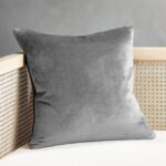 FATA DE PERNA CATIFEA 45X45 CM GRI