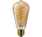 Bec LED vintage (decorativ) Philips Classic Gold Bulb ST64, EyeComfort ,E27, 4W (25W), 250 lm, lumina calda (1800K), dimabil, cu filament