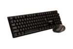 Kit wireless tastatura si mouse SPACER SPDS-1100, taste numerice, negru