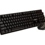 Kit wireless tastatura si mouse SPACER SPDS-1100, taste numerice, negru