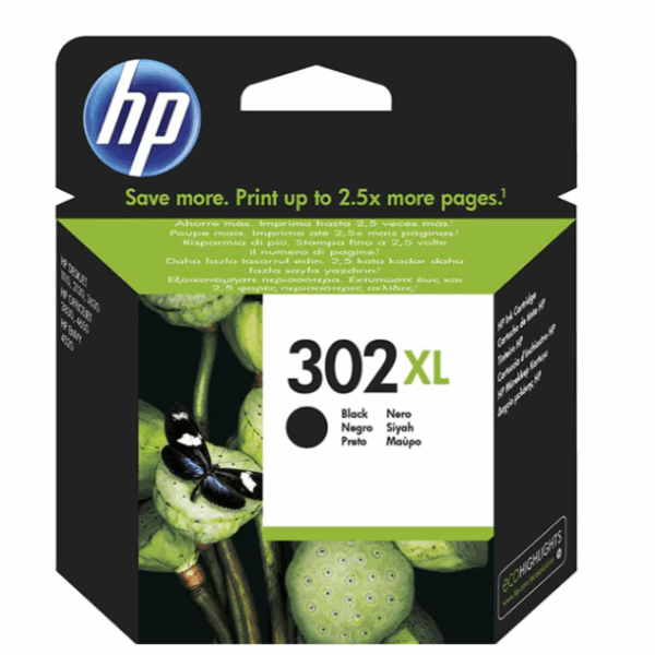 Cartus HP 302XL, Black
