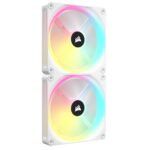 Ventilator Carcasa CORSAIR iCUE LINK QX140 RGB, 14 cm, 2000 RPM, 2 ventilatoare, RGB - Image 2