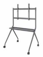 Stand TV mobil Serioux TV15068FW, compatibilitate  dimensiune ecran 50"-86, dimensiuni 1067x801x1725mm, VESA:  200x200, 300x200, 400x200, 300x300, 400x300, 400x400, 600x400, 800x400, 600x600, 800x600, greutate maxima suportata 120 kg, tv reglabil in inaltime, greutate maxima suportata raft, 10 kg - Image 2