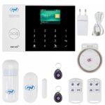 Sistem de alarma wireless PNI SafeHouse HS600 Wifi GSM 4G, suporta 90 zone wireless si 3 zone cu fir, compatibil cu aplicatia Tuya Smart, alerta prin SMS, apel vocal, notificare pe telefon, Zone wireless: 90, Zone Cablate: 3, Comunicator: 4G GSM, Numere de telefon comune 5 numere, Acumulator intern - Image 2