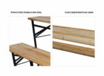 HEINNER SET LEMN 2+1 BERARIE 167*46*75CM - Image 4