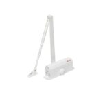 Amortizor hidraulic cu brat SA-6033AW-wh, alb; Pentru: usi cu greutatea de 40-65 kg; latime usa ≤950mm; Ulei hidraulic termostabil; Viteza de inchidere reglabila; Montare universala: stanga sau dreapta; Culoare: alb; Deschidere usa la 180°;