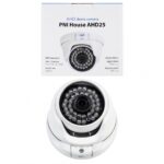 Camera supraveghere video PNI House AHD25 5MP, dome, lentila 3.6mm, 36 LED-uri IR, de exterior sau interior, IP66, Sistem TV: PAL, IR 25m, Dimensiuni: 100 X 105 X 75 mm, Rezolutie imagine: 2560 x 1920 px, Lentile: 3.6mm. - Image 2