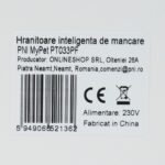Hranitoare inteligenta de mancare PNI MyPet PT033PF pentru animale de casa, WiFi, 3 litri, programabil din aplicatia dedicata Tuya Smart, integrare in scenarii si automatizari smart cu alte produse compatibile Tuya, Dimensiuni: 205 x 205 x 430 mm, Greutate: 2.200 g, Volum: 3l, Alimentare: DC 5V 1A - Image 6