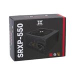 Sursa Serioux Energy 550W, 80+ Bronze, Ventilator 12cm, ATX, material metal, cabluri: 20+4-pin, 1x4+4-pin, 2x6+2-pin, negru - Image 4