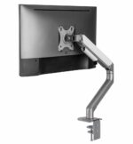 Suport monitor Serioux MM63-C012, compatibilitate  dimensiune ecran 17"-32", greutate maximă suportata: (per ecran): 2~9kg, VESA: 75x75, 100x100, inclinare: +55°~-55°, pivotare: +90°~-90°, rotația ecranului: + 180°~-180°, instalare: clemă, grommet - Image 10