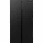Side by Side HEINNER HSBS-441NFBKF+, No-frost, 441 L, Clasa F, Negru