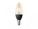 Bec LED inteligent Philips Hue B39, Bluetooth, E14, 4.5W (28W), 300 lm ,lumina calda (2100K), cu filament - Image 3