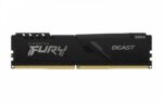 Memorie RAM Kingston FURY Beast Black, 32GB DDR4, 3600MHz, CL18