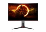 Monitor AOC 27" C27G2Z3/BK, Curvature: 1500R, Diagonal (inch): 27, Diagonal (cm): 69, Aspect ratio: 16:9, Panel: VA, Resolution: 1920x1080, Refresh Rate: 280Hz, Response time GtG: 1ms, Response time MPRT: 0.5ms, Brightness (max): 300 cd/m², Contrast (static) : 4000:1, Contrast (dynamic): 80M:1 - Image 2
