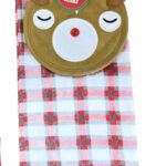 Set 2 piese bucatarie:suport vase,prosop Deer