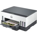 Multifunctional inkjet color HP Smart Tank 720 All-in-One, Format A4, Functii:Imprimare, scanare, copiere, viteza printare: 23ppm mono, 22ppm color,FPO. 14sec., Duplex, Volum lunar recomandat: 400-800 pagini, max. 5000pagini, rezolutie: 4800 x 1200 dpi, Limbaje printare: HP PCL 3 GUI ,Interfata