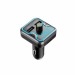 Modulator FM Serioux AMFM45, Bluetooth V5.0, conectare automată, raza de actiune de până la 5 metri, voltaj intrare: DC 12/24V, ieșire: USB QC3.0, frecvența FM: 87.5MHz - 108.0MHZ, format muzica: MP3/WMA/WAV , USB audio (pana la 32 GB), slot MicroSD ( pana la 32 GB), microfon incorporat , functii