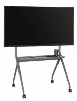 Stand TV mobil Serioux TV15068FW, compatibilitate  dimensiune ecran 50"-86, dimensiuni 1067x801x1725mm, VESA:  200x200, 300x200, 400x200, 300x300, 400x300, 400x400, 600x400, 800x400, 600x600, 800x600, greutate maxima suportata 120 kg, tv reglabil in inaltime, greutate maxima suportata raft, 10 kg - Image 14