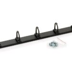 Organizator cabluri orizontal Triton 1U,5 x small click-in ring 35x30 mm
