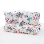 Set de pat king size bumbac,144TC,Sakura - Image 5