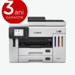 Multifunctional inkjet color CISS Canon Maxify GX7140, ( Print,Copy,Scan, Fax, Cloud), dimensiune A4 , duplex printare, ADF, viteza 24ppm alb-negru, 15.5 ppm color, rezolutie 600X1200 dpi, alimentare hartie250+250+100 coli, Scannet CIS, rezolutie scanare:1200x1200, 99 copiimax,zoom:25%-400%, format