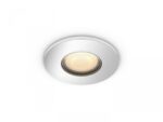 Spot LED incastrat Philips Hue Adore Bathroom, Bluetooth, GU10, 5W ,350lm, lumina alba (2200-6500K), IP44, 9cm,Crom
