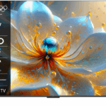 Televizor TCL QLED 65T8C, 164 cm, Smart Google TV, 4K Ultra HD, 144Hz, Onkyo
