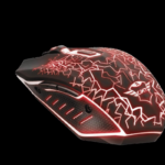Mouse Gaming Wireless Trust GXT 107 Izza, 2000 dpi, Negru