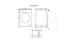 MASINA DE SPALAT RUFE SLIM CU USCATOR HEINNER HWDM-M814IVKA - Image 2