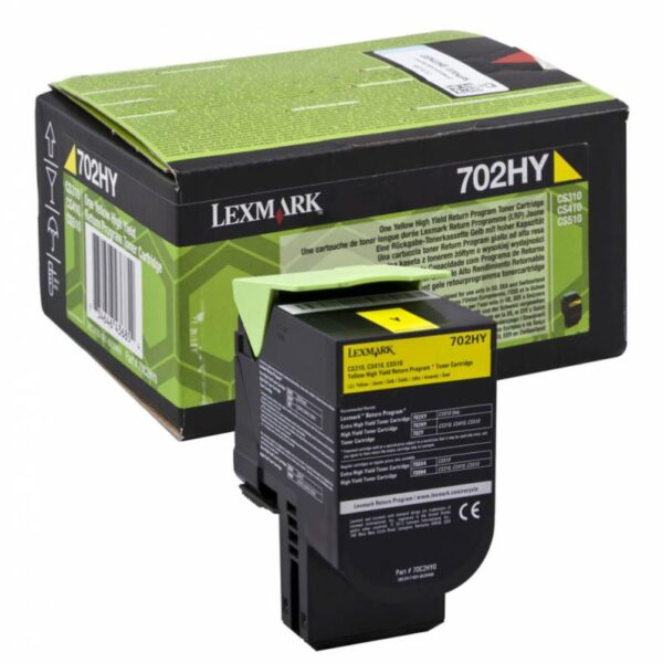 Toner Lexmark 70C2HY0, yellow, 3 k, CS310dn , CS310n , CS410dn ,CS410dtn , CS410n , CS510de , CS510dte