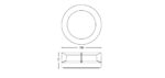 Aplica LED pentru exterior Philips Actea, 12W (83W), 176V, 1200 lm ,lumina calda (2700K), IP44, 189mm, Negru - Image 4