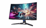 Monitor Gaming 31.5-inch Lenovo Legion R32qc-30, LED, VA WLED, 2560x1440, 60Hz - 180Hz, Anti-glare, Display colors 16.7 Million, Color Gamut: 99% sRGB, 90% DCI-P3, Curvature: 1500R, 0.5 ms (MPRT) / 1 ms (Level 4) / 2 ms (Level 3) / 4 ms (Level 2) / 6 ms (Level 1) / - Image 2