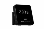 Radio cu ceas Akai ACRS-4000, Bluetooth 5.0 2.5W, negru - Image 5