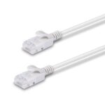 Cablu ultraslim internet Lindy, lungime 2m Cat.6A U/UTP LSZH, latime de banda suportata 500MHz, gri - Image 5