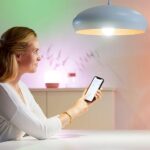 Bec LED inteligent WiZ Connected Whites A67, Wi-Fi, E27, 13W (100W), 1521 lm, lumina alba (2700K-6500K), compatibil Google Assistant /Alexa/Siri - Image 7