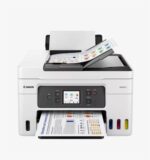 Multifunctional inkjet color Canon Maxify GX4040, ( Print, Copy,Scan,Fax, Cloud), dimensiune A4 , duplex printare si scanare, ADF 35 coli, viteza 18 Ipm alb-negru, 13 Ipm color, rezolutie 600X1200 dpi, alimentare hartie 250 +100 coli, Scanner CIS, rezolutie scanare:1200x2400, 99 copii - Image 3