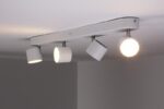 Bara cu 4 spoturi LED Philips myLiving Star, 3W (35W), 230V, lumina alba calda 2700K, 670 lumeni, durata de viata 15000 ore, IP20, culoare alb, material aluminiu - Image 2