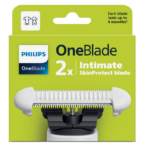 Lame de schimb PHILIPS OneBlade Intimate, unisex, 2 bucăți