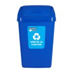 COS GUNOI CAPAC BATANT, RECICLARE ECO 35 L, ALBASTRU, HEINNER CARE - Image 2
