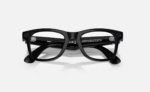 ORW4012 META WAYFARER High Bridge Fit - Shiny Black - Graphite Green Transitions® Gen 2 - Image 4