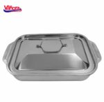 TAVA INOX CU CAPAC 36.5x22x7 CM, ZIRA, VANORA HOME - Image 2