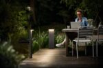 Stalp LED pentru iluminat exterior Philips Bustan, 2x4.5W (70W), 1000 lm, lumina neutra (4000K), dimabila, IP44, 770x220x90mm, Antracit - Image 3