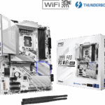 Placa de baza ASRock Z890 Pro RS WiFi White, Socket 1851, DDR5, ATX